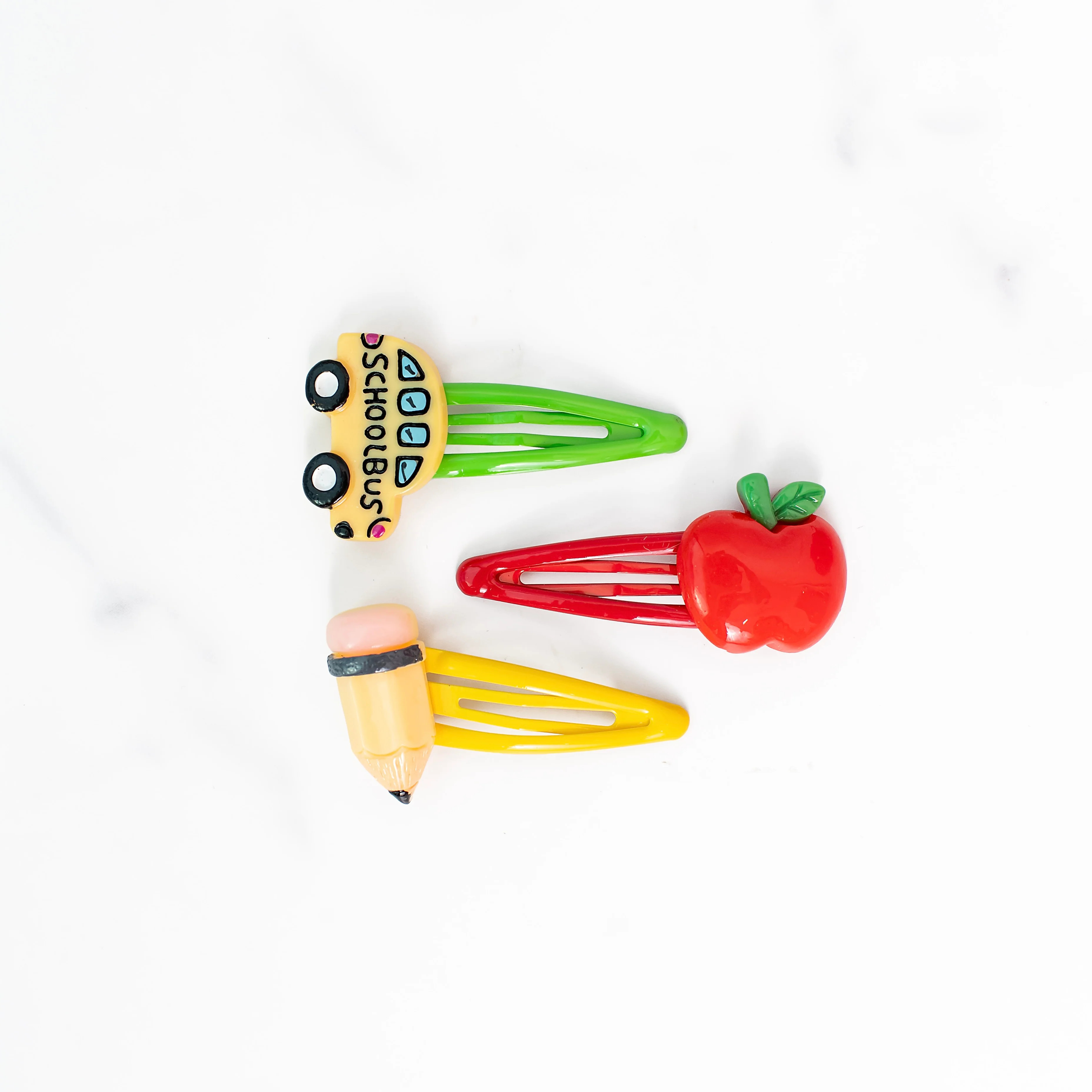 Back To School Hair Clips | Golden Thread