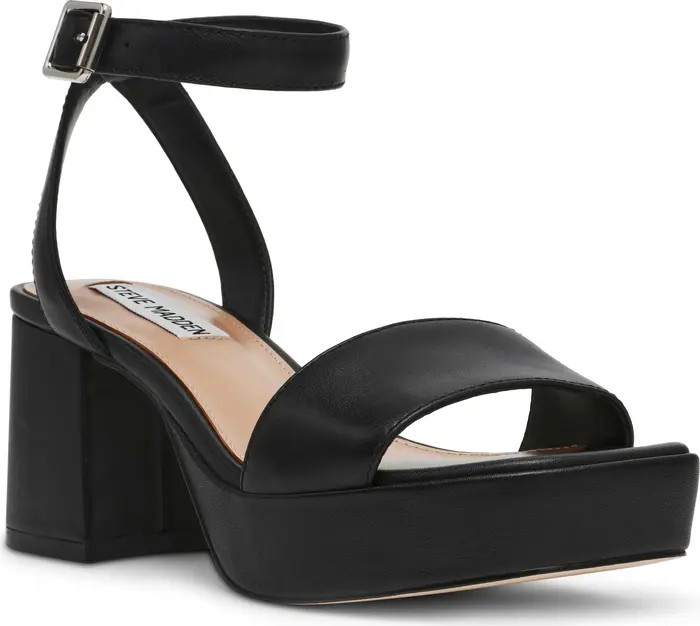 Steve Madden Mercerr Ankle Strap Platform Sandal (Women) | Nordstrom | Nordstrom