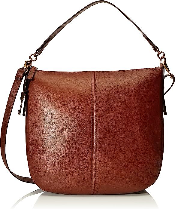 Fossil Women's Jolie Leather Hobo Purse Handbag | Amazon (US)