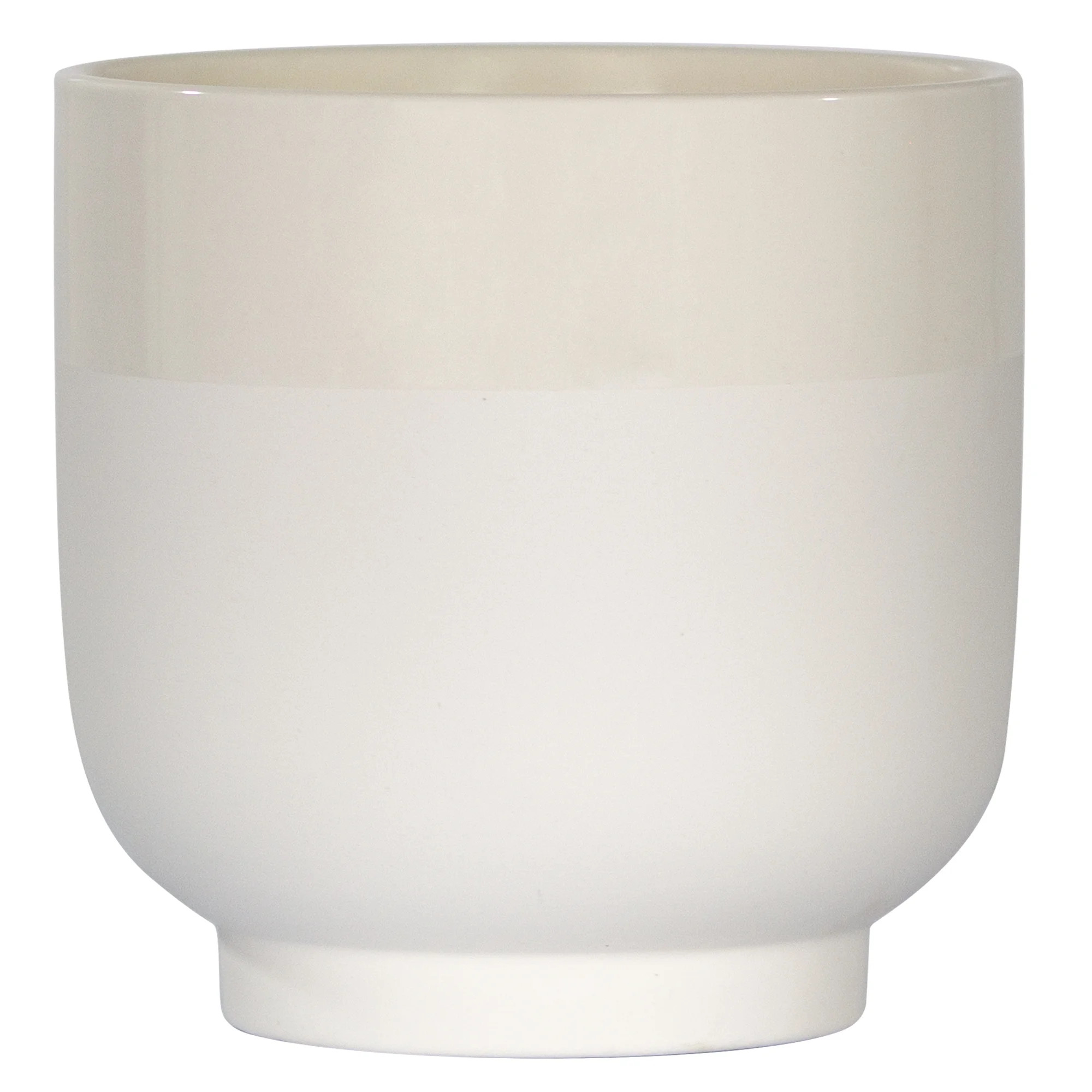 Mainstays 6in Ivo Ceramic Planter, White | Walmart (US)