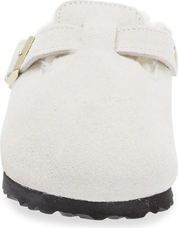 Boston Genuine Shearling Lined Clog (Women) | Nordstrom