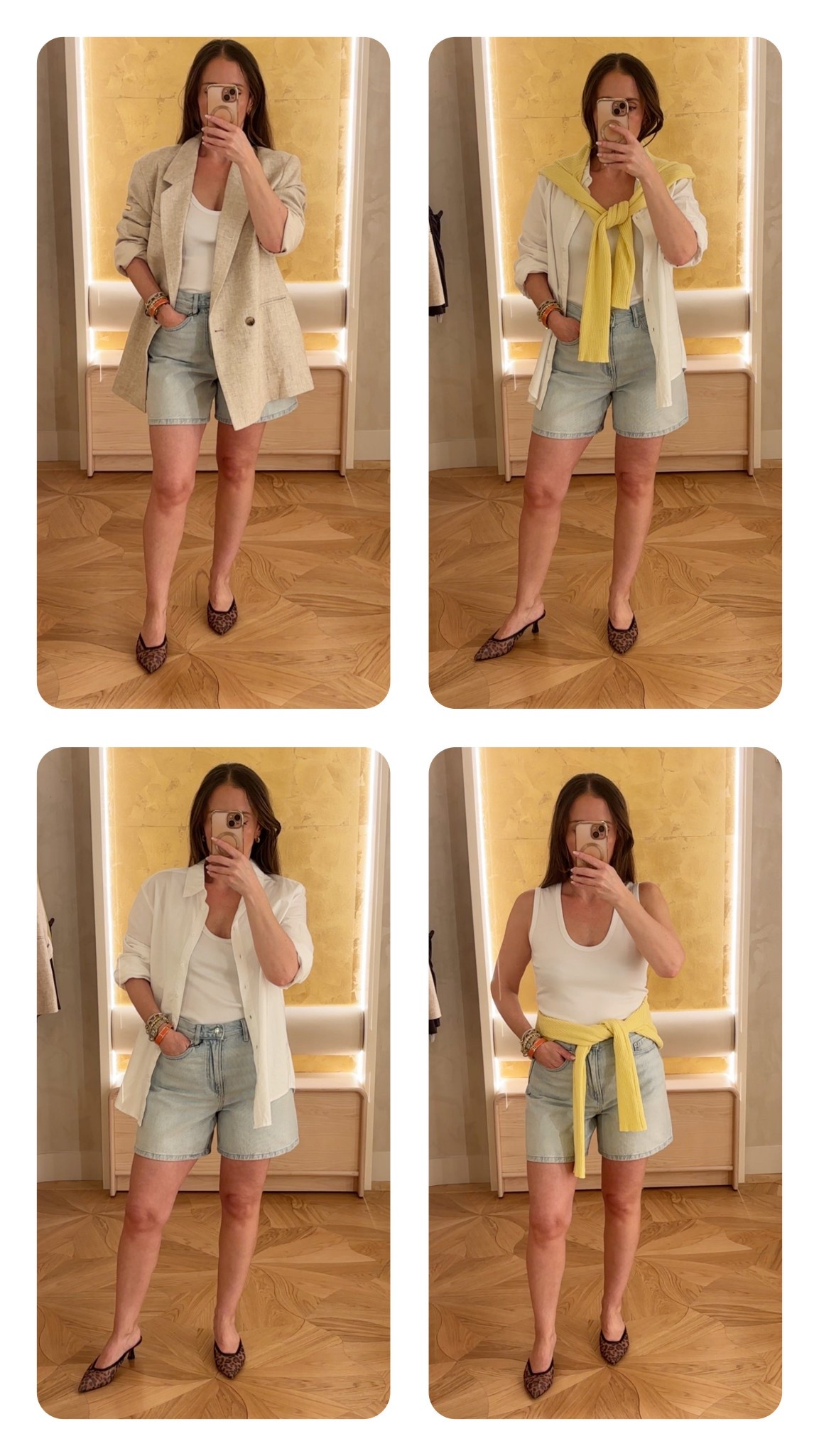 The perfect summer shorts
Shorts: size 6
Linen Blazer: xxs

#LTKstyletip #LTKsummer