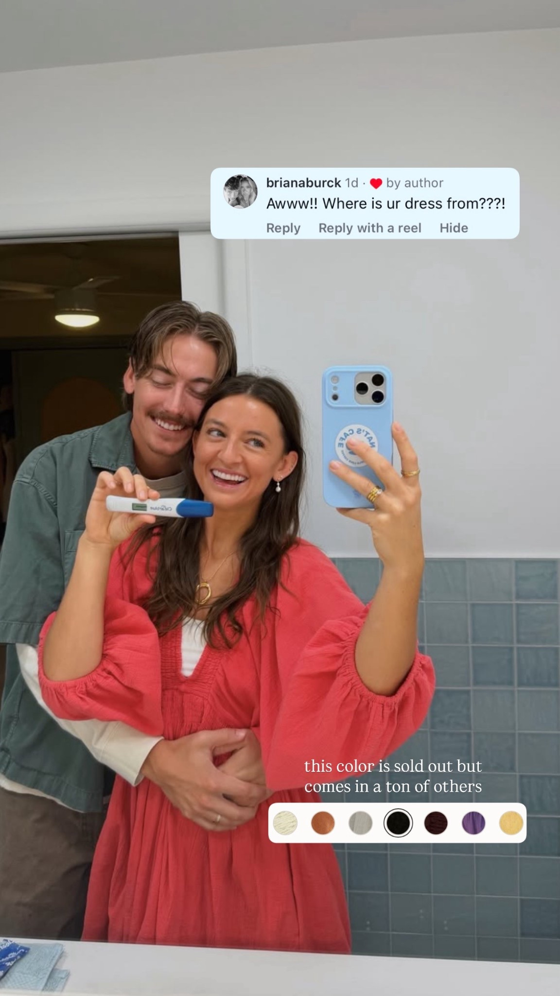 I got so many questions about this dress! unfortunately this color is sold out but it comes in so many others! 