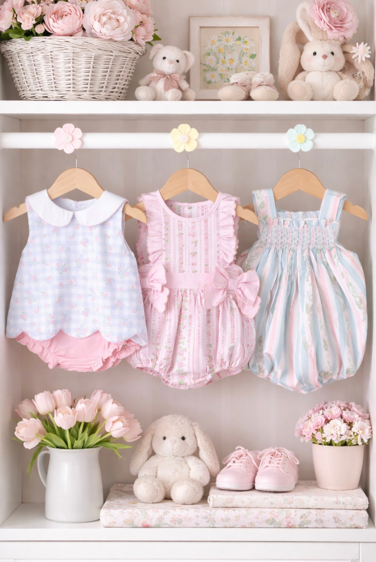 Spring baby girl onesies / rompers / bubble rompers 
• Easter • toddler girl • ootd 


#LTKmomlife #LTKBaby #LTKKids