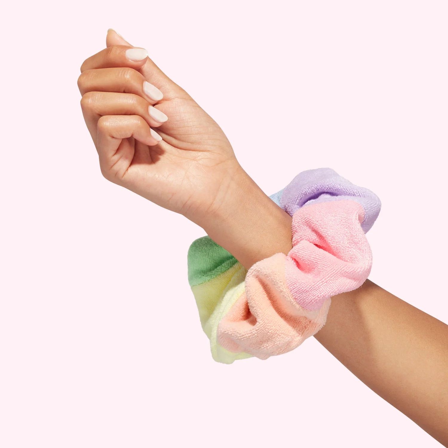 Rainbow Terry Jumbo Scrunchie | Stoney Clover Lane