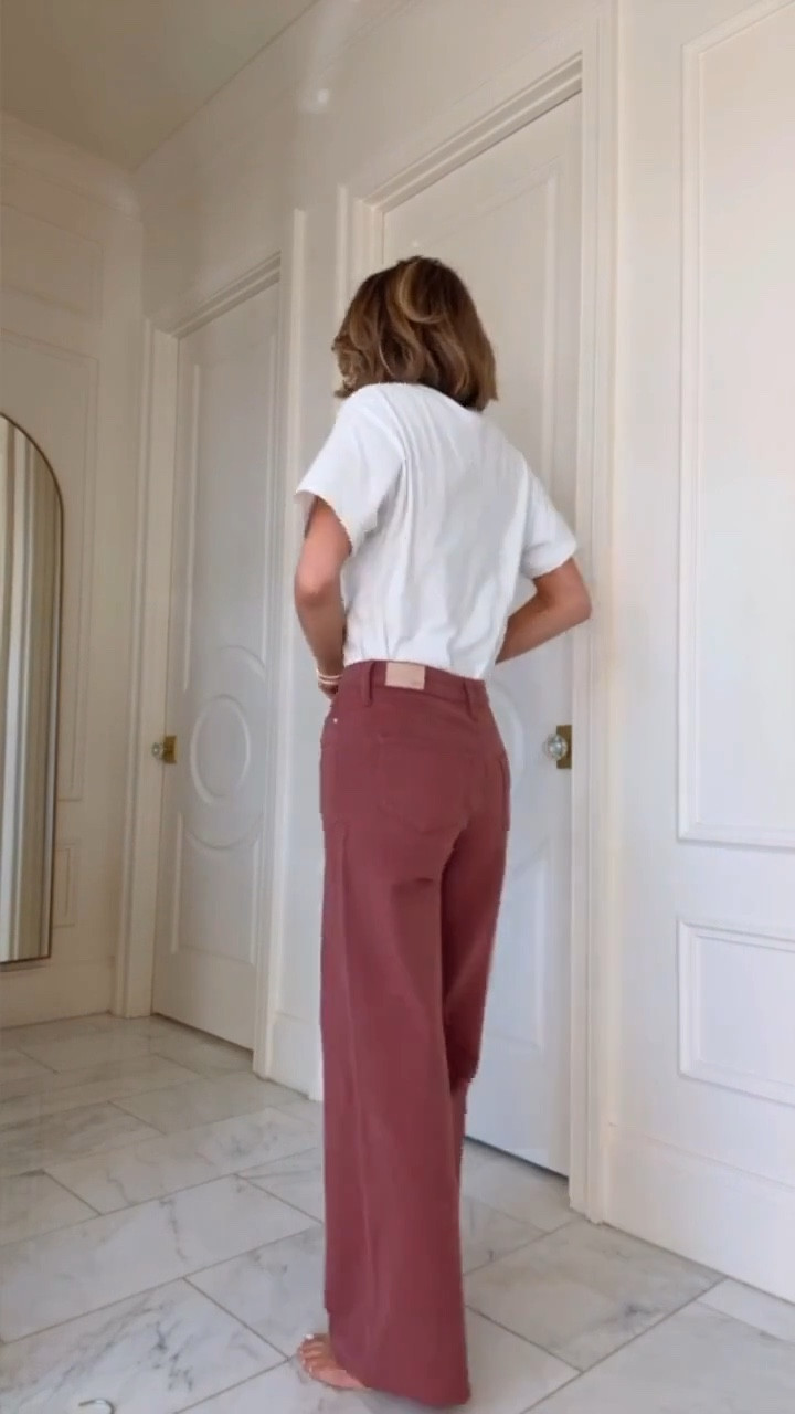 —SALE ALERT— Get 25% off the jeans that fit everyone in the new brick berry wash. These fit true to size. Use code PAIGEVIP2026

#LTKootd #LTKSaleAlert