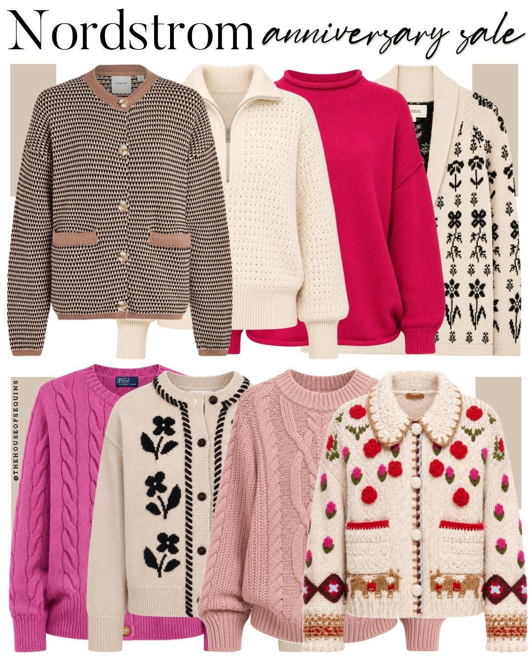 Shop my Nordstrom Anniversary Sale sweater favorites! Free People cardigan, cashmere sweater, fishermen sweater, cableknit sweater, Vuori pullover, Varley pullover, Farm Rio cardigan, Polo sweater and more!

#LTKSeasonal #LTKSaleAlert 

Comment SHOP below to receive a DM with the link to this post on my LTK ⬇ https://liketk.it/6ih4g

#LTKmidsize