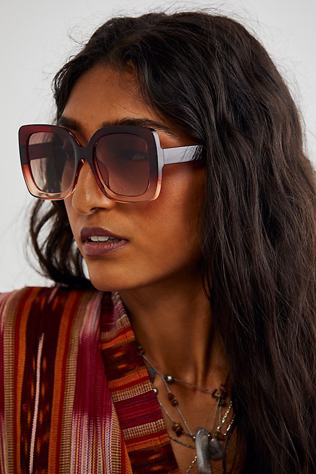 A La Mode Square Sunglasses | Free People (Global - UK&FR Excluded)