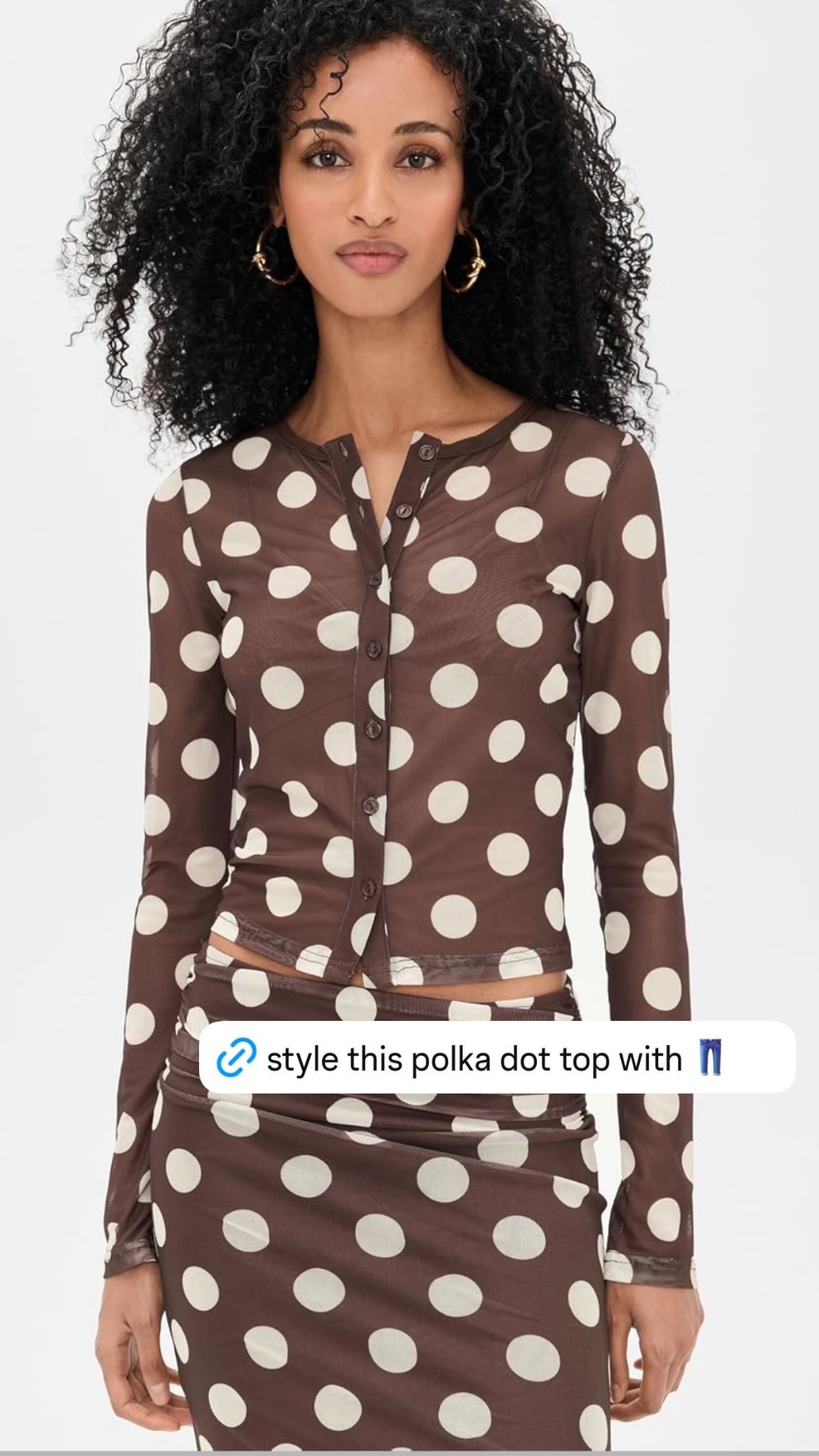 style this polka dot top with 👖

 Women’s fashion, fall fashion, fall outfits, fall outfit inspo, fall ootd, fall outfit ideas, trendy fashion, chic style, Miami fashion, mom fashion, outfit inspo, outfit ideas, luxury fashion 

#LTKmomlife #LTKSeasonal #LTKFindsUnder100