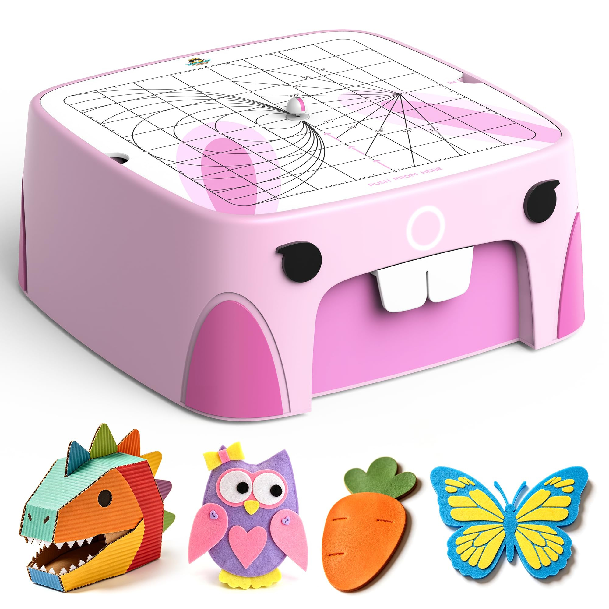 Rabbit Kids Cardboard Cutter for Ages 3+, Safe Bladeless Power Tool for Cardboard Crafts, DIY STE... | Amazon (US)