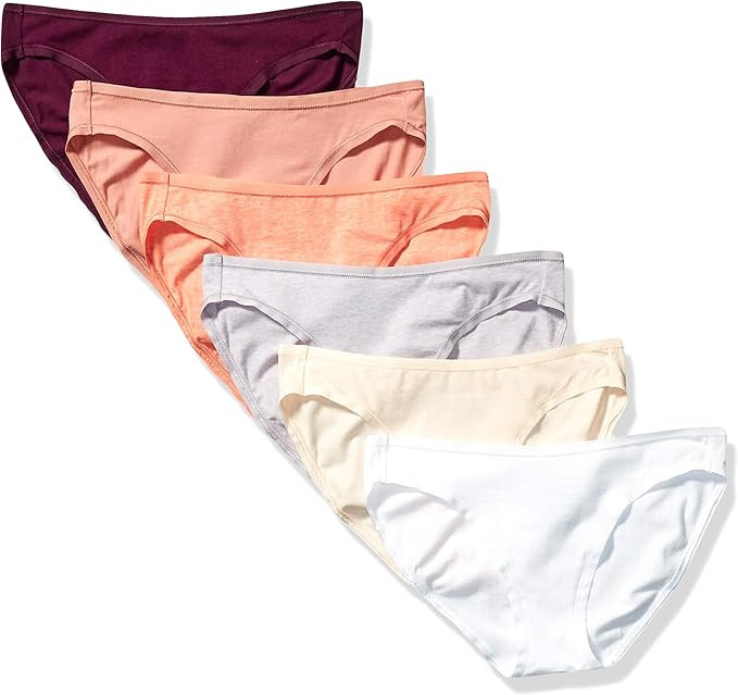 Amazon Essentials Women's Cotton Stretch Bikini Panty | Amazon (US)