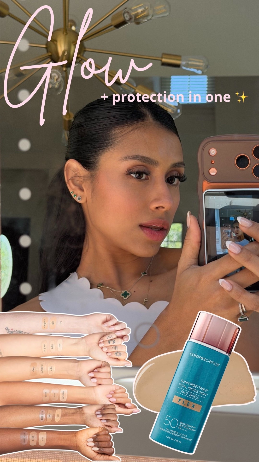 Glow + protection in one ✨

My go-to tinted sunscreen 🤎✨ protects your skin while giving the prettiest natural glow. Perfect for no-makeup days when you still want to look effortlessly put together 💁🏽‍♀️



#LTKselfcare #LTKgrwm #LTKBeauty