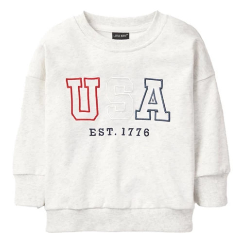 Toddler Little Bipsy USA Crewneck Sweatshirt | Scheels