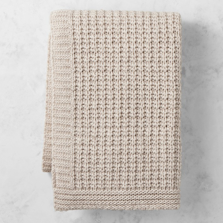 Chunky Knit Throw | Williams-Sonoma