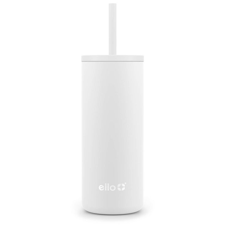 Ello Vita 20oz Stainless Steel Straw Tumbler | Target