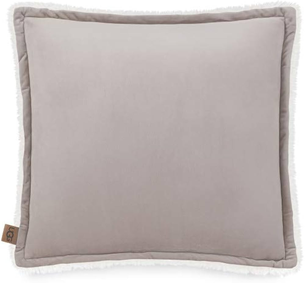 UGG Bliss Decorative Pillow Throw, Oyster | Amazon (US)