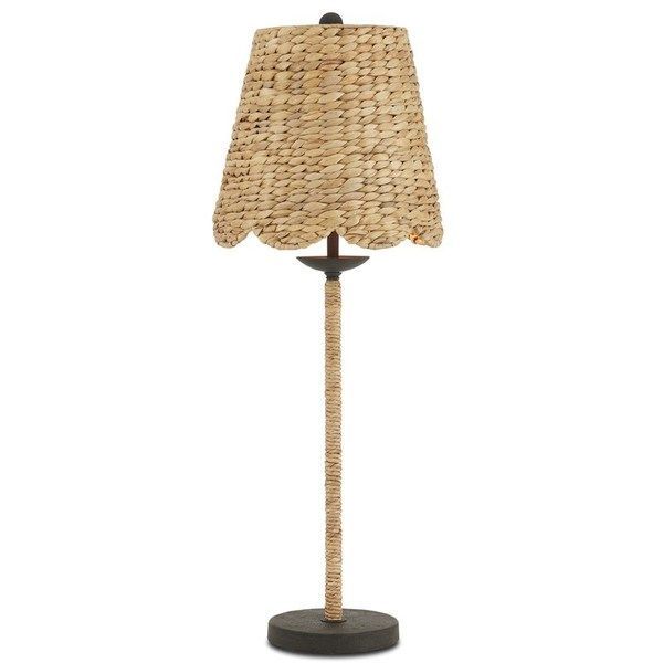 Annabelle Natural Hyacinth Table Lamp | Scout & Nimble
