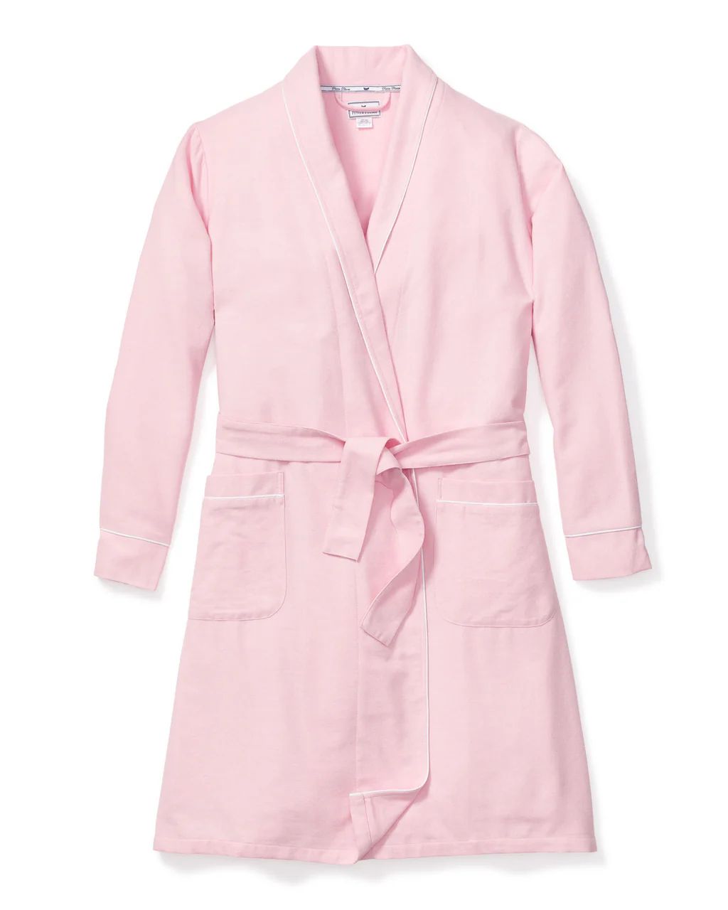 Women's Pink Flannel Robe | Petite Plume