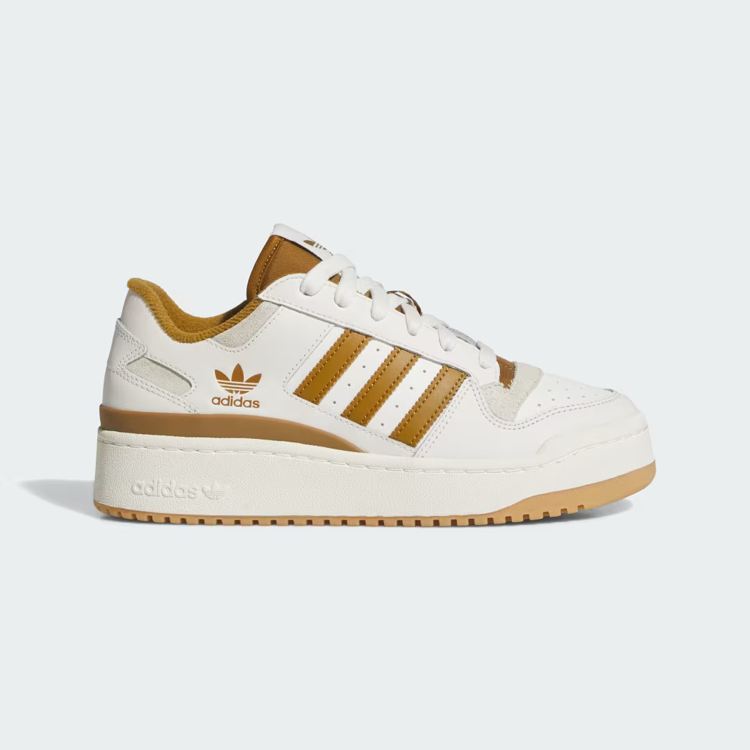 adidas Forum Bold Stripes Shoes Cloud White 8.5 - Womens Basketball Shoes | adidas (US)