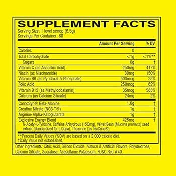 C4 Original Pre Workout Powder Fruit Punch - Vitamin C for Immune Support - Sugar Free Preworkout... | Amazon (US)