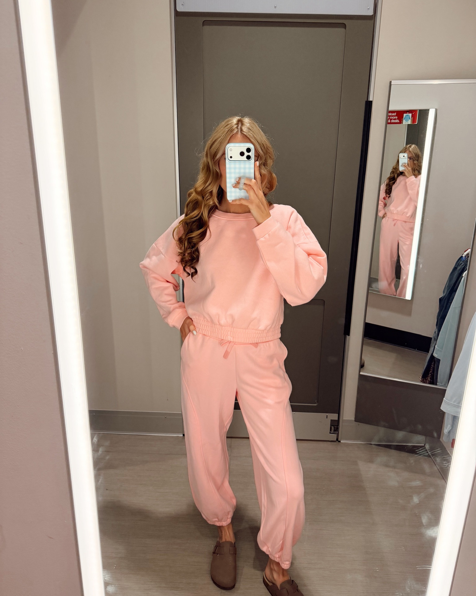 @Target This pink sweatsuit set is so cozy and comfy, perfect for lounging around.

True to size. Linked below!

#LTKootd #LTKSeasonal #LTKActive