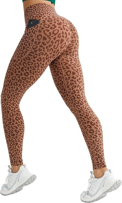 BRXL Butt Lifting Lycra No Front Seam Workout Leggings for Women Tummy Control High Waist Seamles... | Amazon (US)
