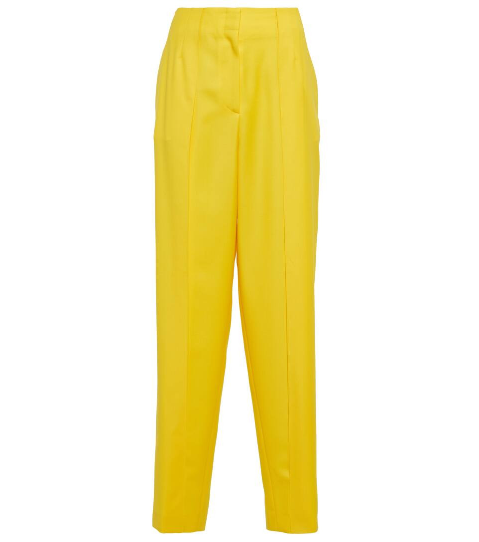 High-rise wool twill pants | Mytheresa (US/CA)