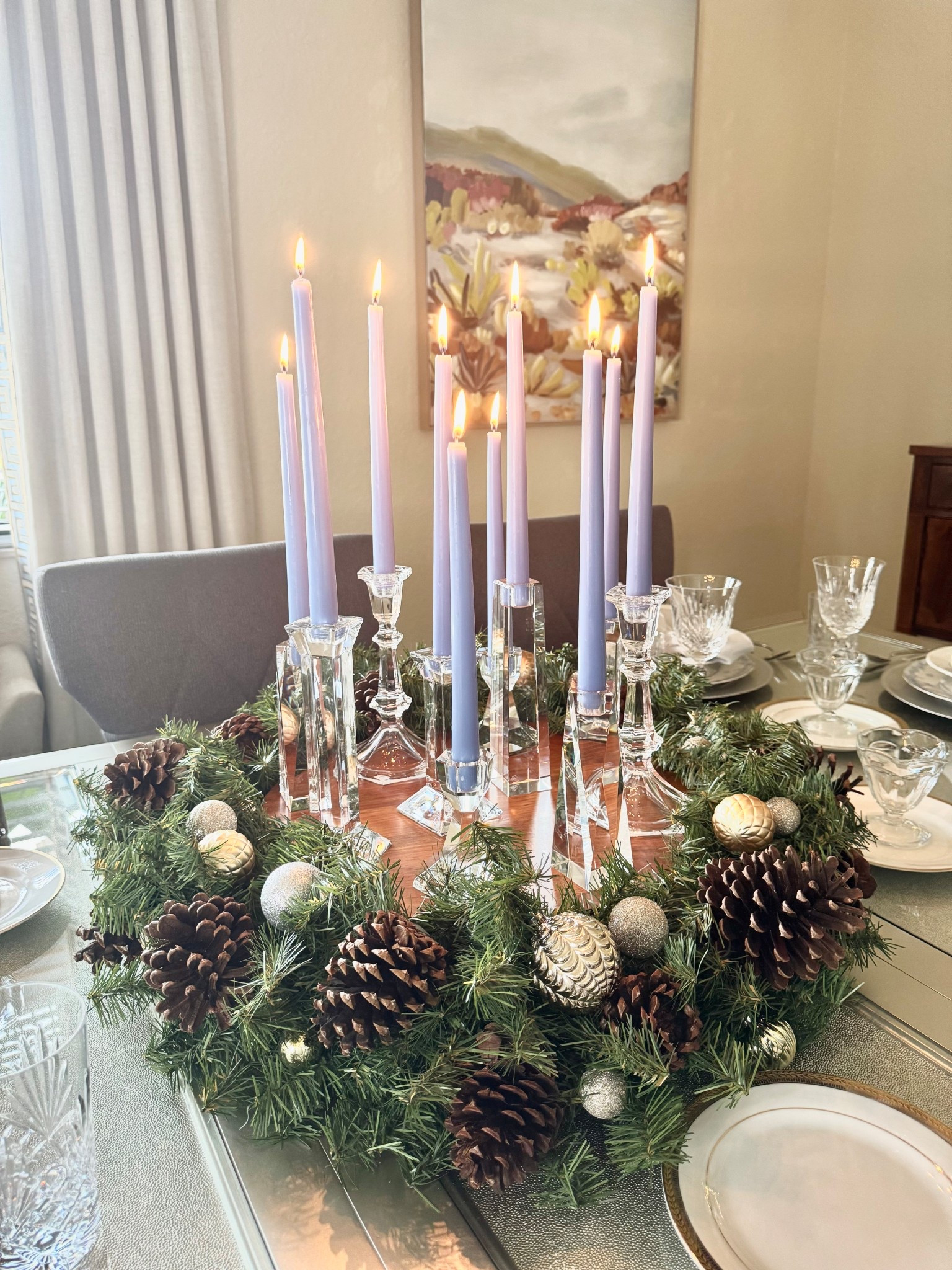 Beautiful Amazon find styled in our dining room!🩵

#LTKFindsUnder50 #LTKHome