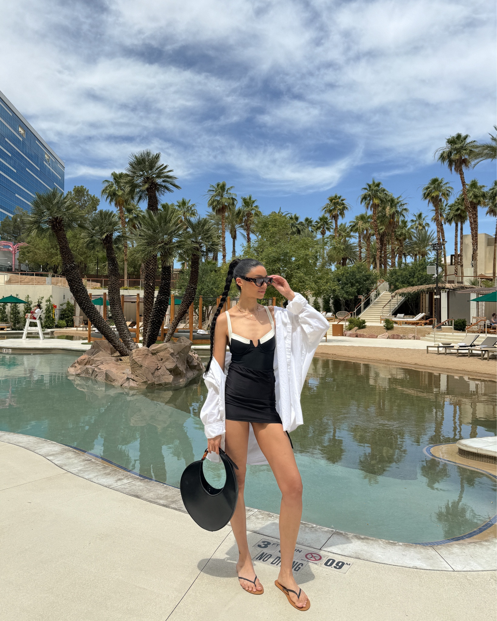 Nothing better than a beach club day ☀️ 

#LTKSwim