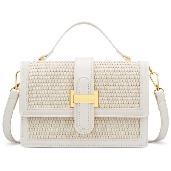 Crossbody Bags for Women - Top Handle Purses for Lady, Leather Handbags Shoulder Clutch with Adju... | Walmart (US)