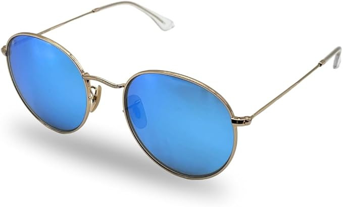 retro classic HD real glass lens stylish polarized sunglasses | Amazon (US)