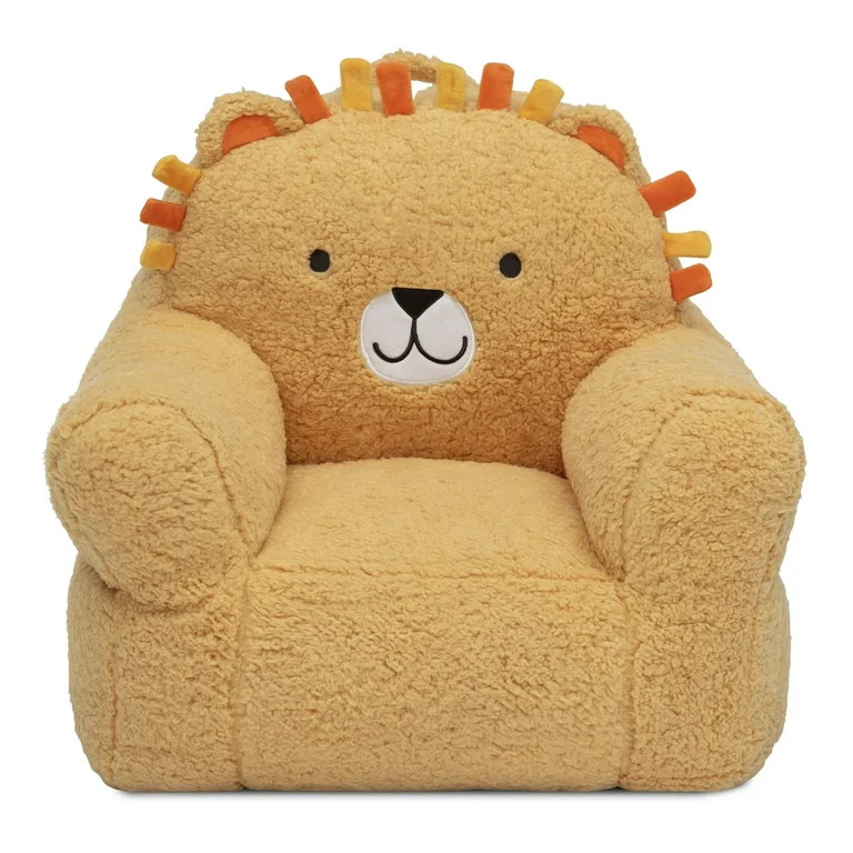 Delta Children Lion Cozee Buddy Chair, Orange | Walmart (US)