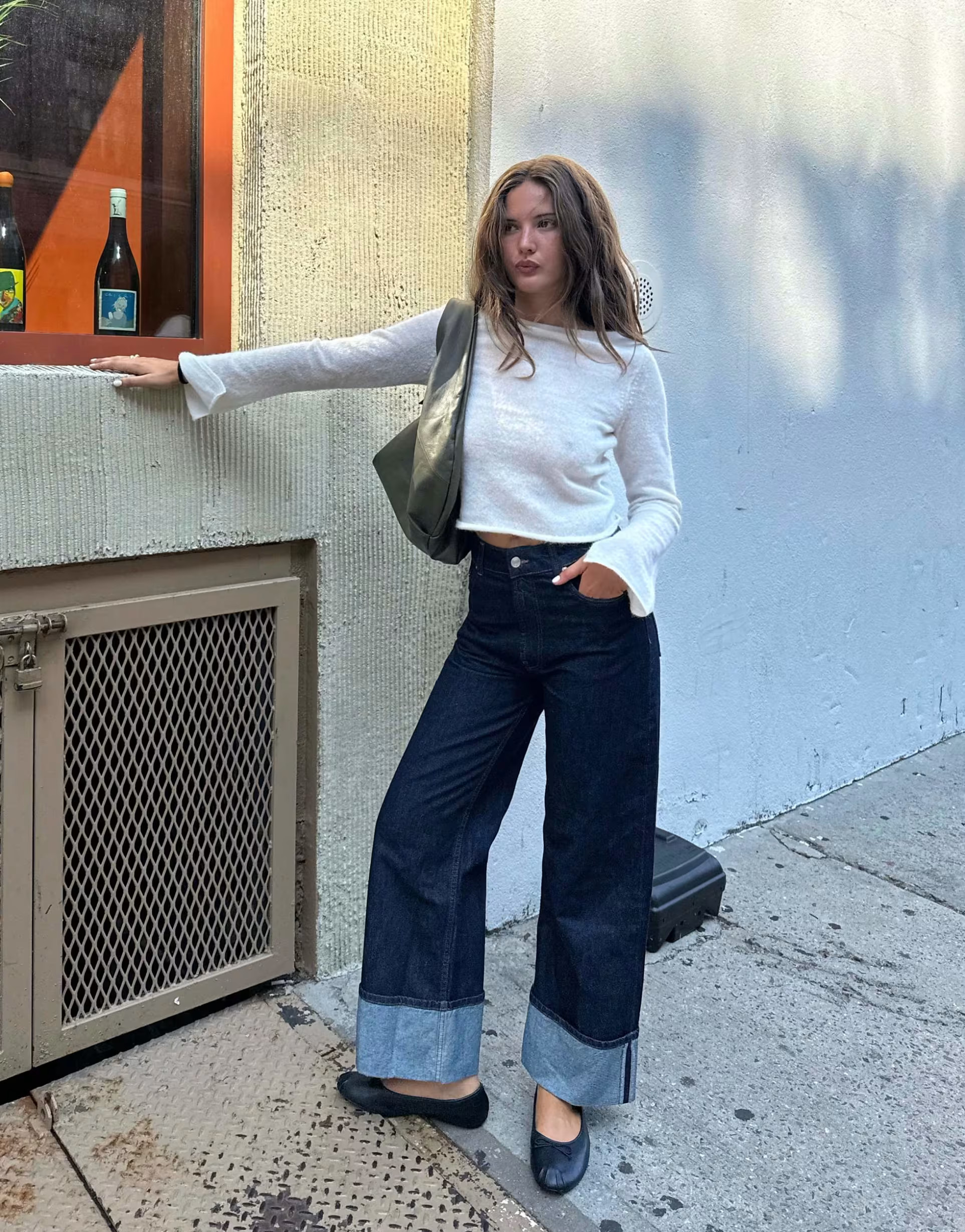 ASOS DESIGN turn up jeans in rinse blue | ASOS | ASOS (Global)