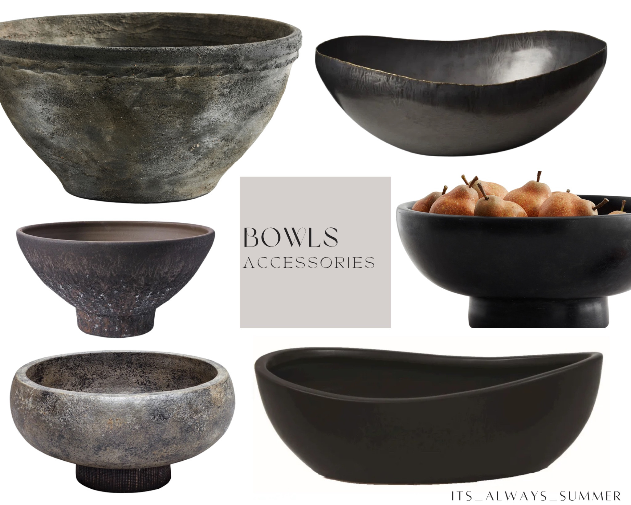 Indoor Spring Refresh! I love finding and buying bowls and containers … they seem to always tell such neat stories. Here are a few black bowl options for your dining table centerpiece, decorative shelf moments, or on the entry table #homedecor #livingroom #diningroom #springrefresh 

#LTKU #LTKFind #LTKhome