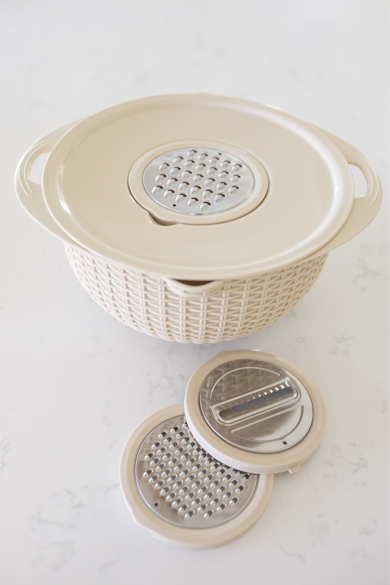 This colander includes attachments for grating and slicing! 

Amazon finds, Amazon favorites, Amazon must haves, Amazon gadgets, kitchen gadgets 

#LTKfindsunder50 #LTKhome #LTKfindsunder100