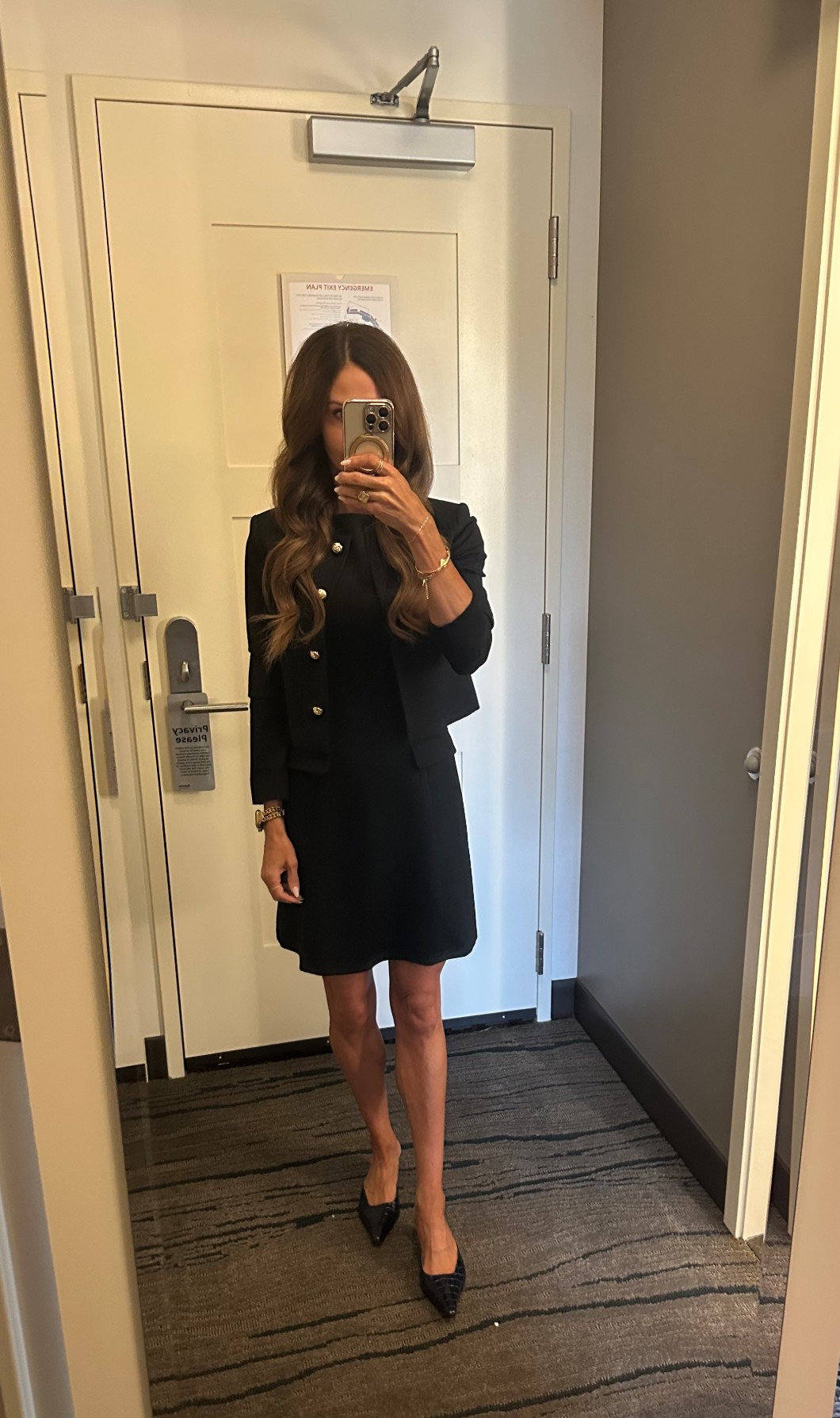 Wearing xs in Amazon dress and 00 in jacket 🖤

#LTKWorkwear #LTKOver40 #LTKStyleTip