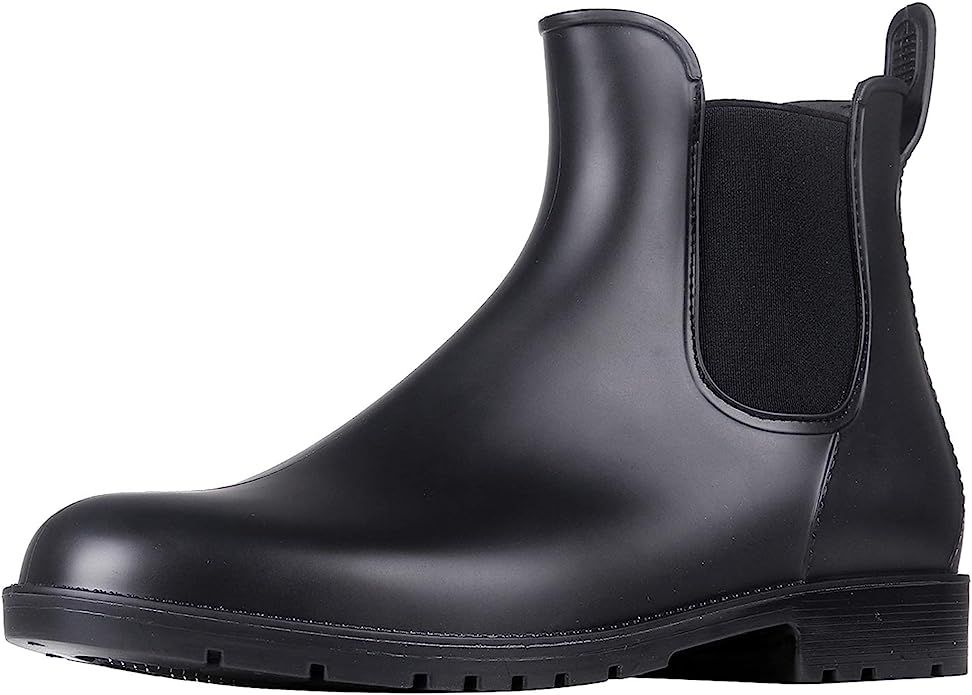 Asgard Women's Ankle Rain Boots Waterproof Chelsea Boots | Amazon (US)