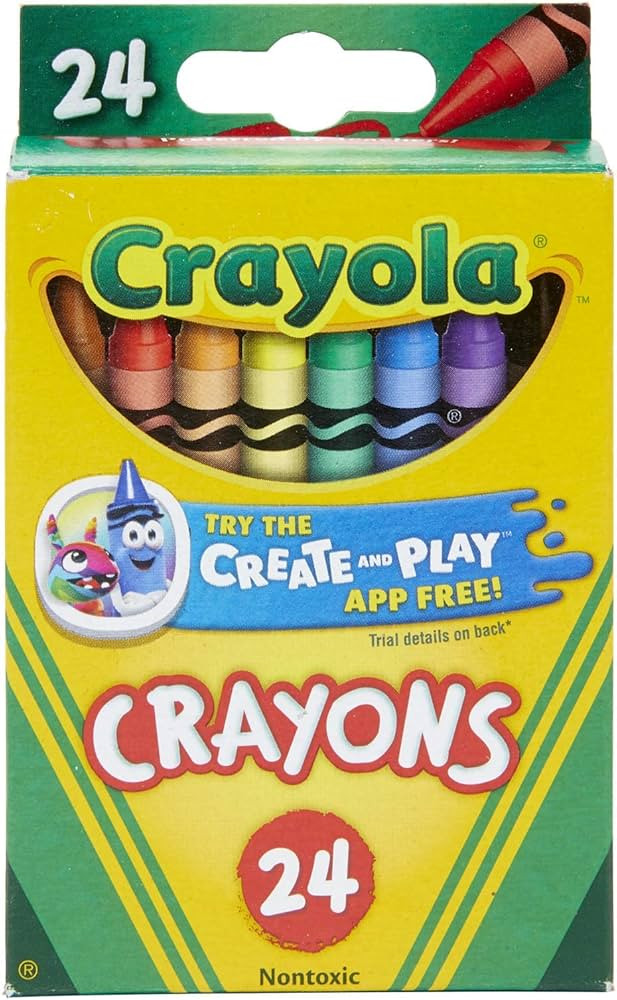 Crayola Crayons 24 Colors (Pack of 4) | Amazon (US)