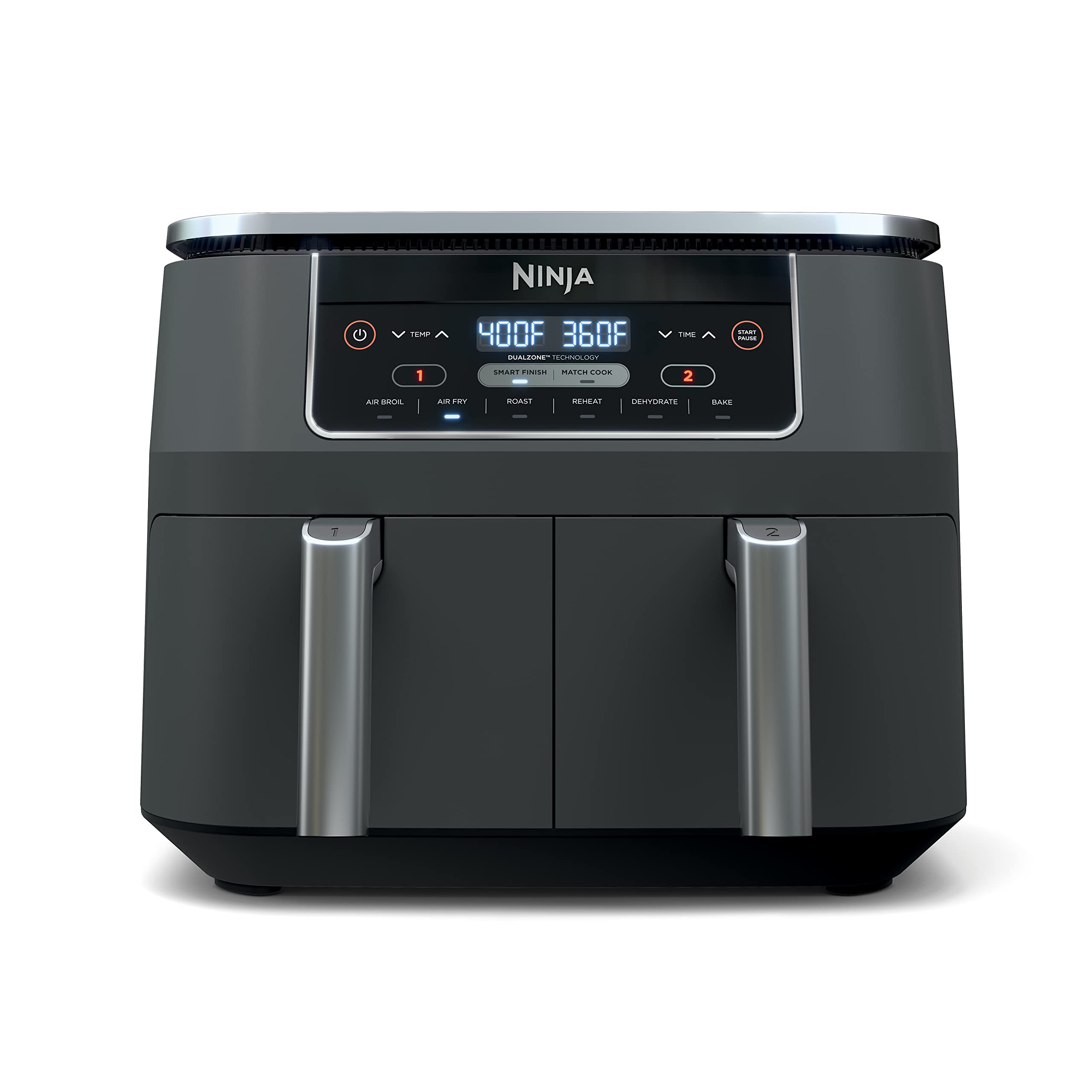 Ninja Foodi 6-in-1 8-qt. (7.6L) 2-Basket Air Fryer DualZone Technology, Match Cook & Smart Finish... | Amazon (CA)