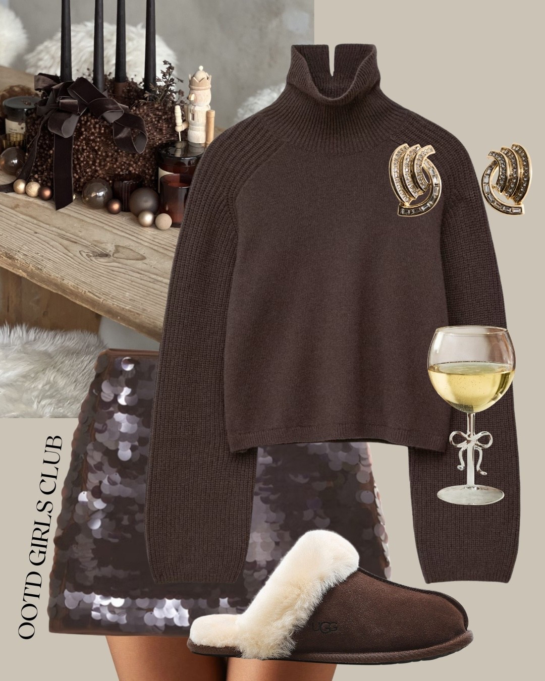 Sequin skirt for Christmas Day 

#LTKfestive #LTKwinter #LTKeurope