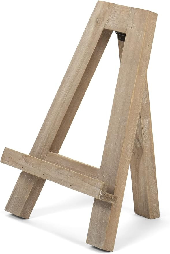 Red Co. 12.5" Tall Natural Wood Tabletop Tripod A-Frame Display Easel Stand and Art Holder, Distr... | Amazon (US)