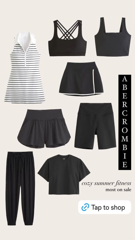 Cozy summer fitness fits from Abercrombie on sale ☀️

#LTKFindsUnder50 #LTKFitness #LTKStyleTip