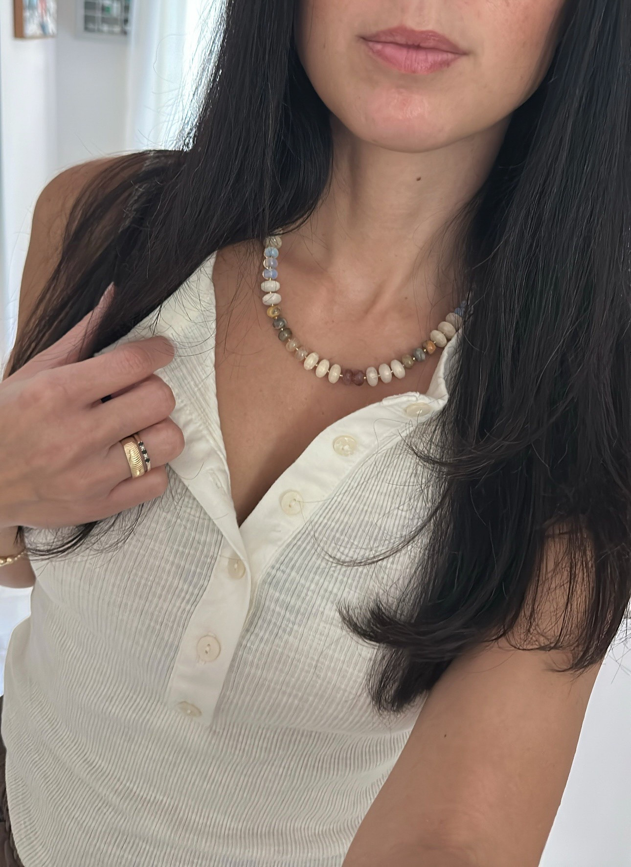 Stone necklace // Fall finds

#LTKootd #LTKWorkwear #LTKTravel