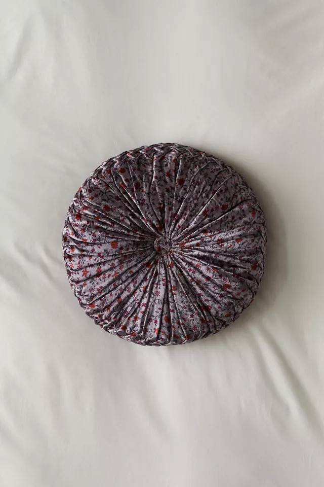 Clarissa Floral Pintuck Pillow | Urban Outfitters (US and RoW)
