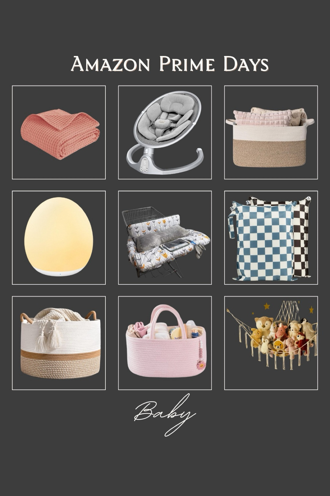 🎉 Amazon Prime Days: Baby Essentials 🎉

Catch these early deals for your little one! From cozy blankets and gentle night lights to stylish storage solutions and comfy baby gear, these baby essentials are perfect for creating a warm and organized nursery. Don’t miss out on these must-haves! 🍼👶✨

#LTKHome #LTKBaby #LTKSaleAlert