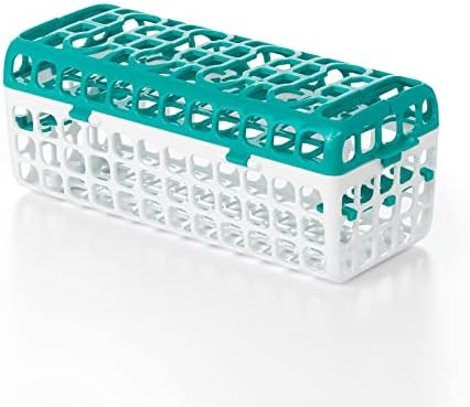 OXO Tot Dishwasher Basket for Bottle Parts & Accessories, Teal, 1 Count (Pack of 1) | Amazon (US)