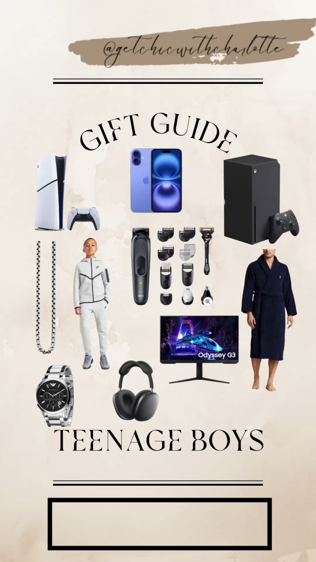 Gift guide for teenage boys this festive season 🎄

#LTKCyberWeek #LTKuk #LTKgiftguide