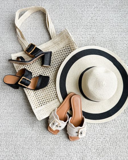 Beach Essentials Target Circle Week 30% off sandals 

Beach shoes  target shoes  slide sandals  style guide  beach bag  beach hat  black Strappy sandals  black Strappy heels 

#LTKshoecrush #LTKSeasonal #LTKxTarget