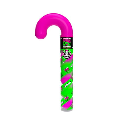 NeeDoh - Cool Cane with 6 Teenie NeeDohs - Soft Sensory Fidget Toy - Collectible Stress Balls - Ages 3+ | Amazon (US)