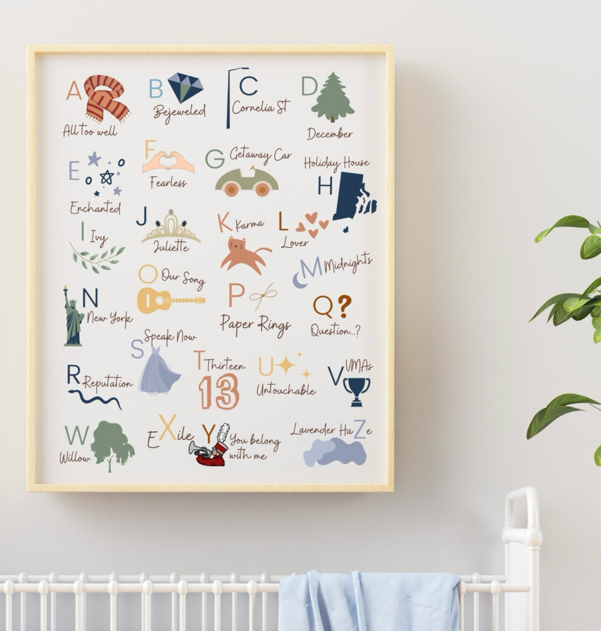 Taylor Swift alphabet print perfect for any little Swifties room🎀🫶🏼🪩

#LTKkids #LTKhome #LTKbaby